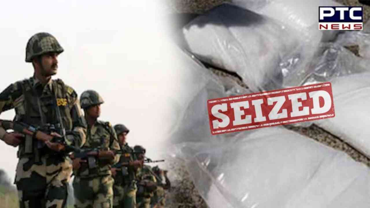 Punjab: BSF seizes 4 packets of heroin from Ferozepur