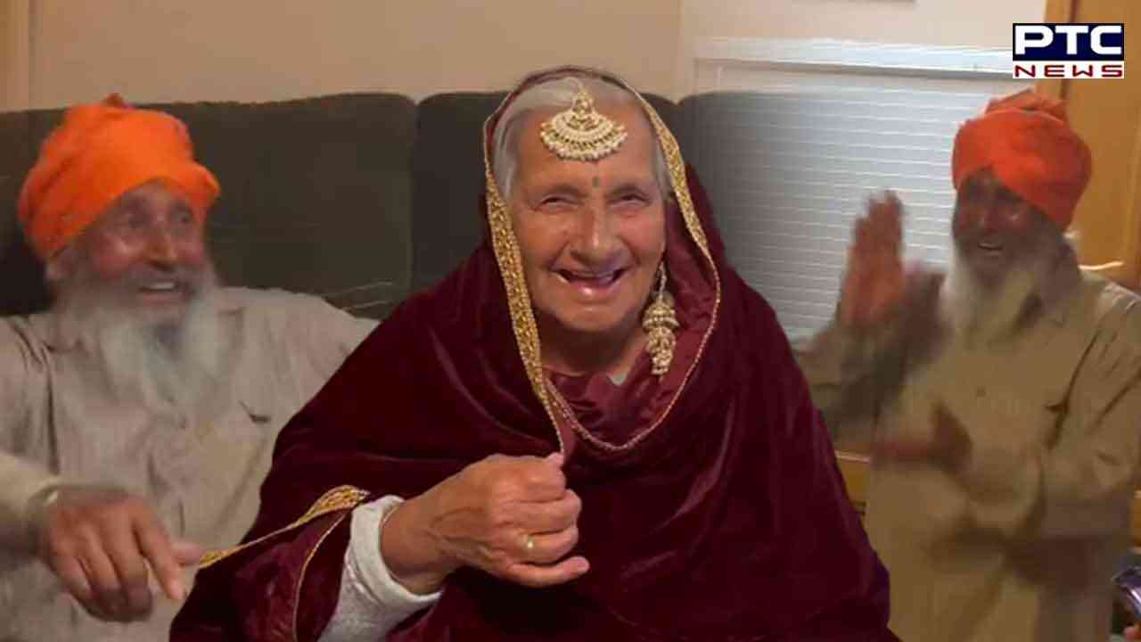 Love has no age: Elderly Sikh man's adorable reaction on seeing his wife dressed as bride takes Internet by storm