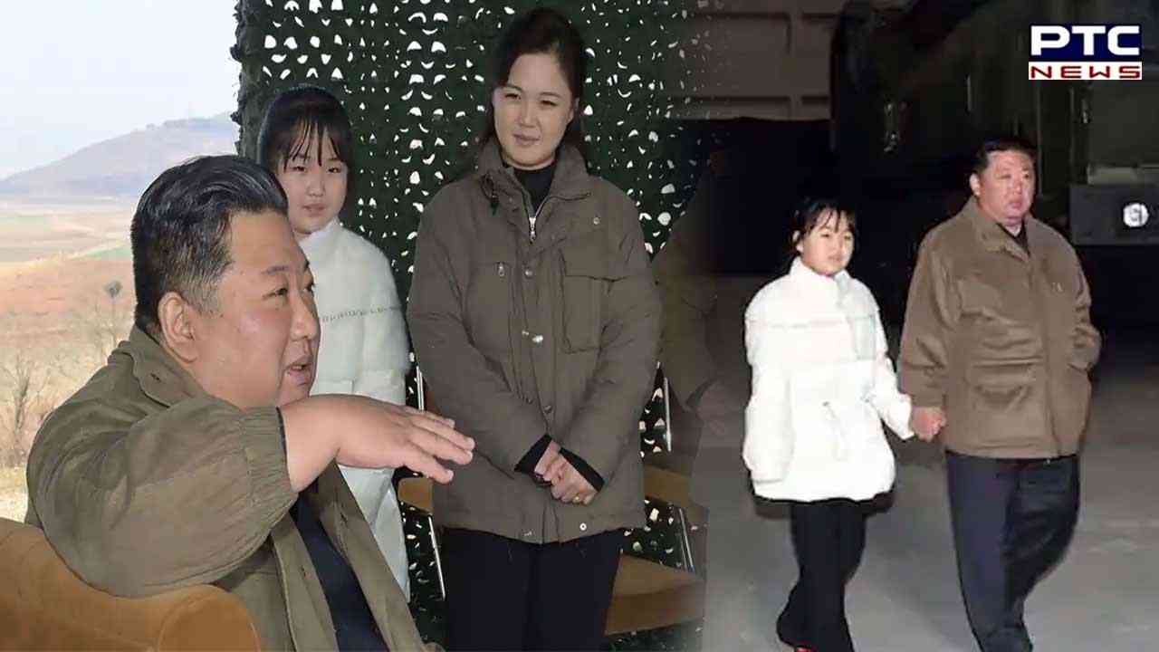 North Korea: Kim Jong Un's daughter makes first public appearance at new missile launch
