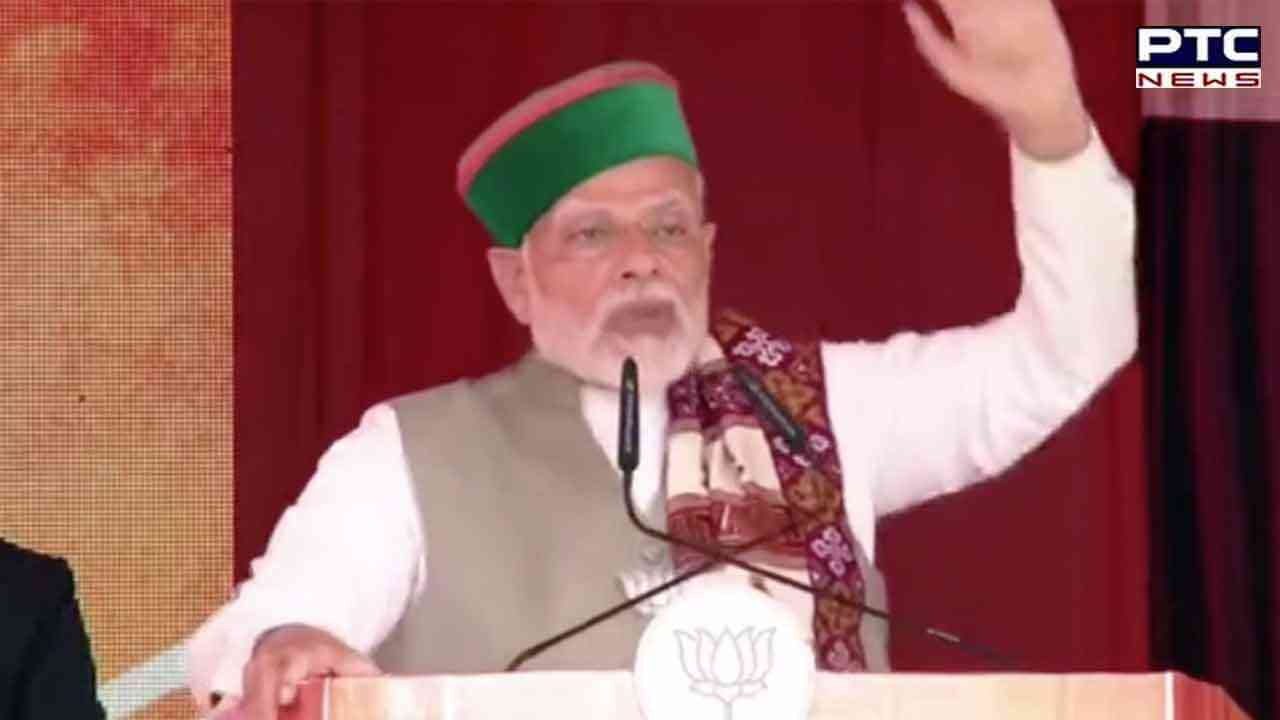 In Himachal, PM Modi says Congress against national security, nation's development