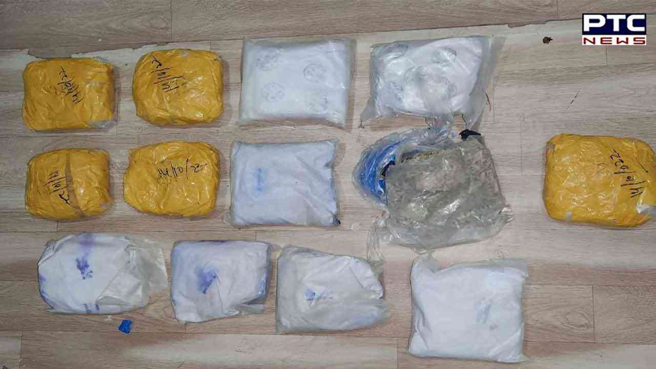 Punjab Police arrest 2 Rajasthan-based drug smugglers with 13kg heroin in Amritsar
