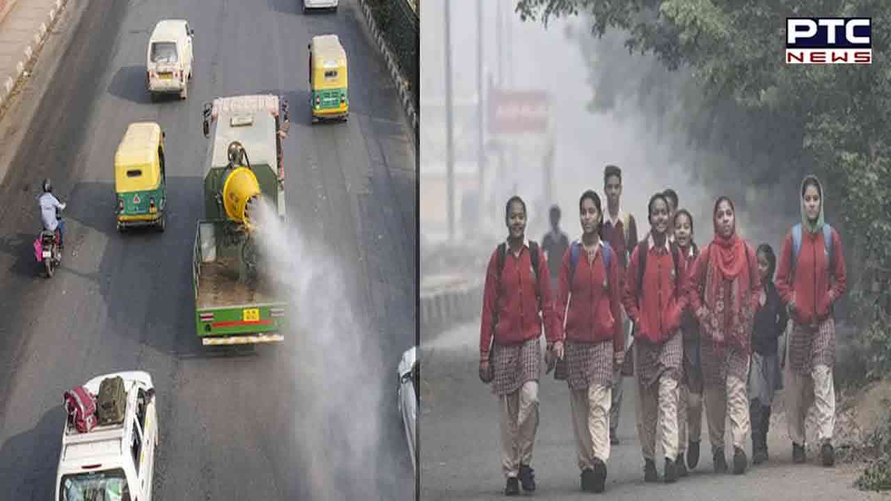 Delhi air pollution: Primary schools reopen after short break
