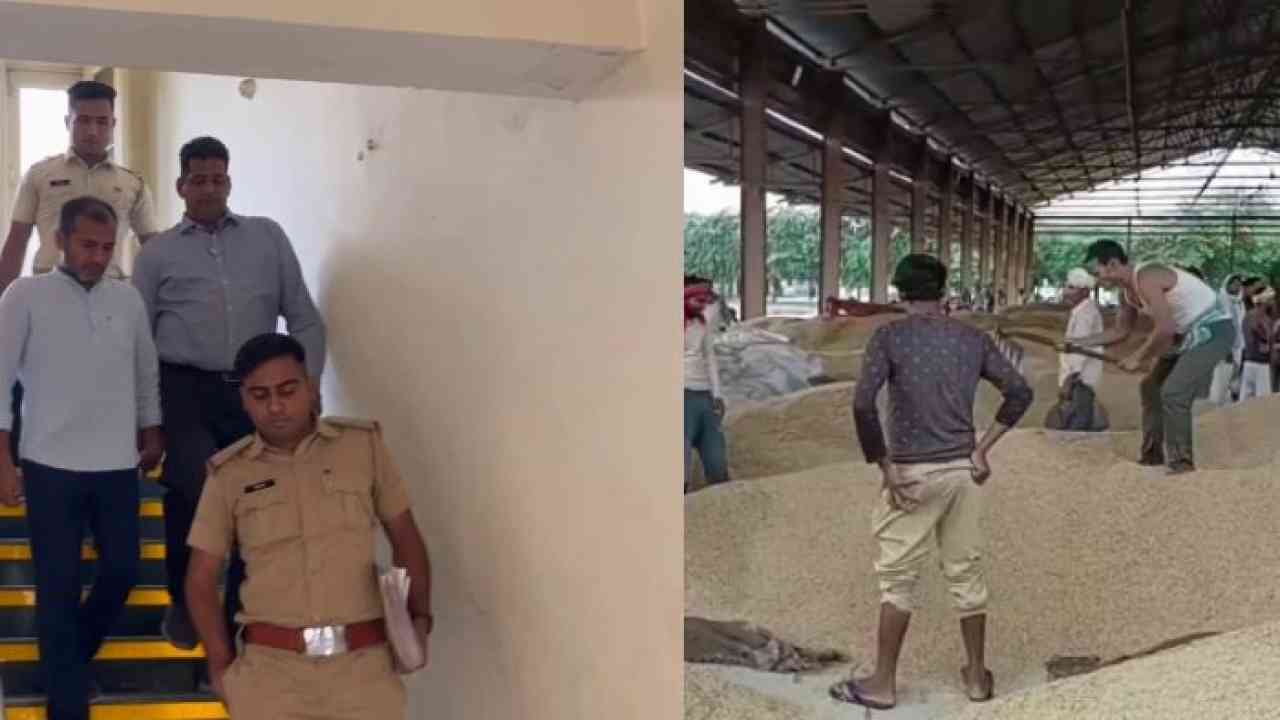 करनाल में जुंडला अनाज मंडी धान खरीद घोटाला, सस्पेंड सचिव को पुलिस ने किया गिरफ्तार