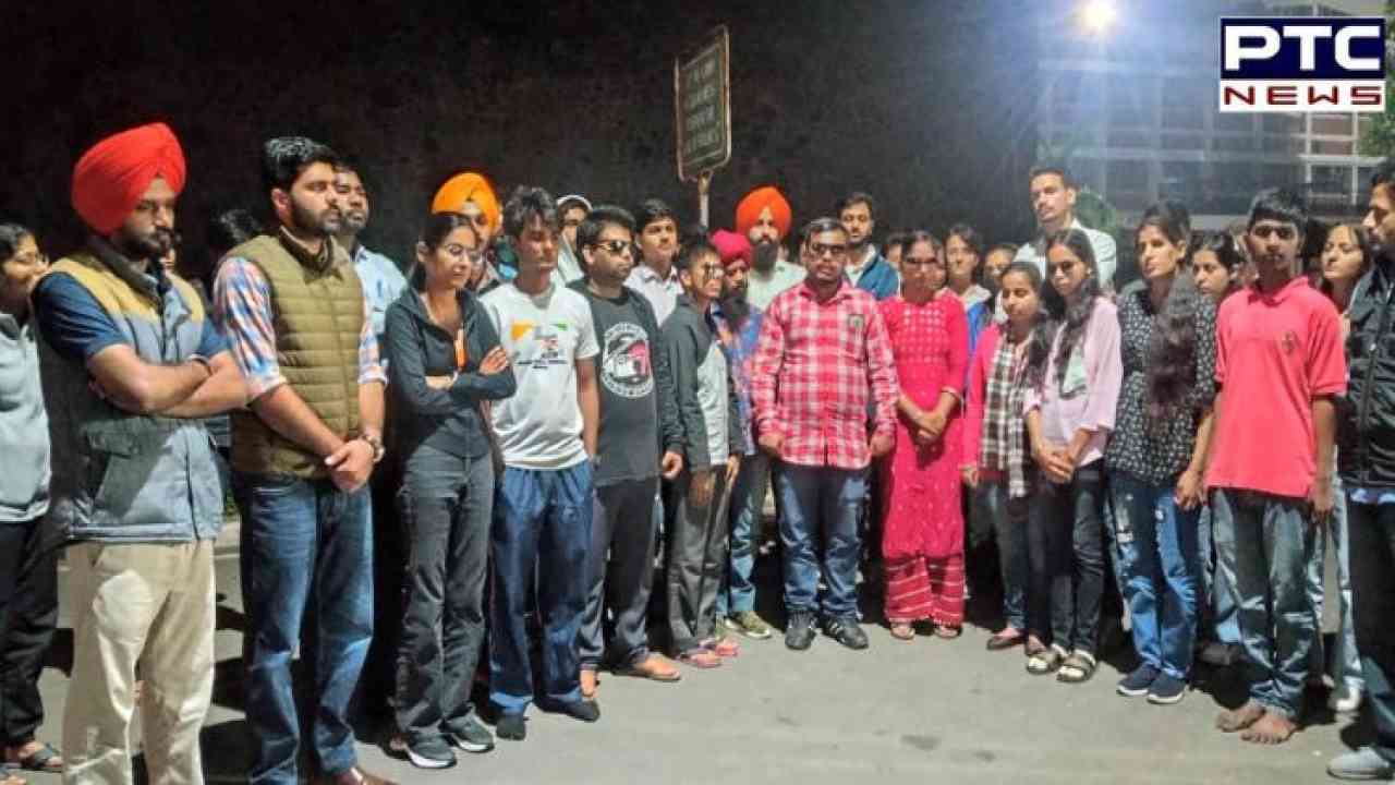 Chandigarh: Ahead of VP's visit, visually impaired students forced to end stir at PU