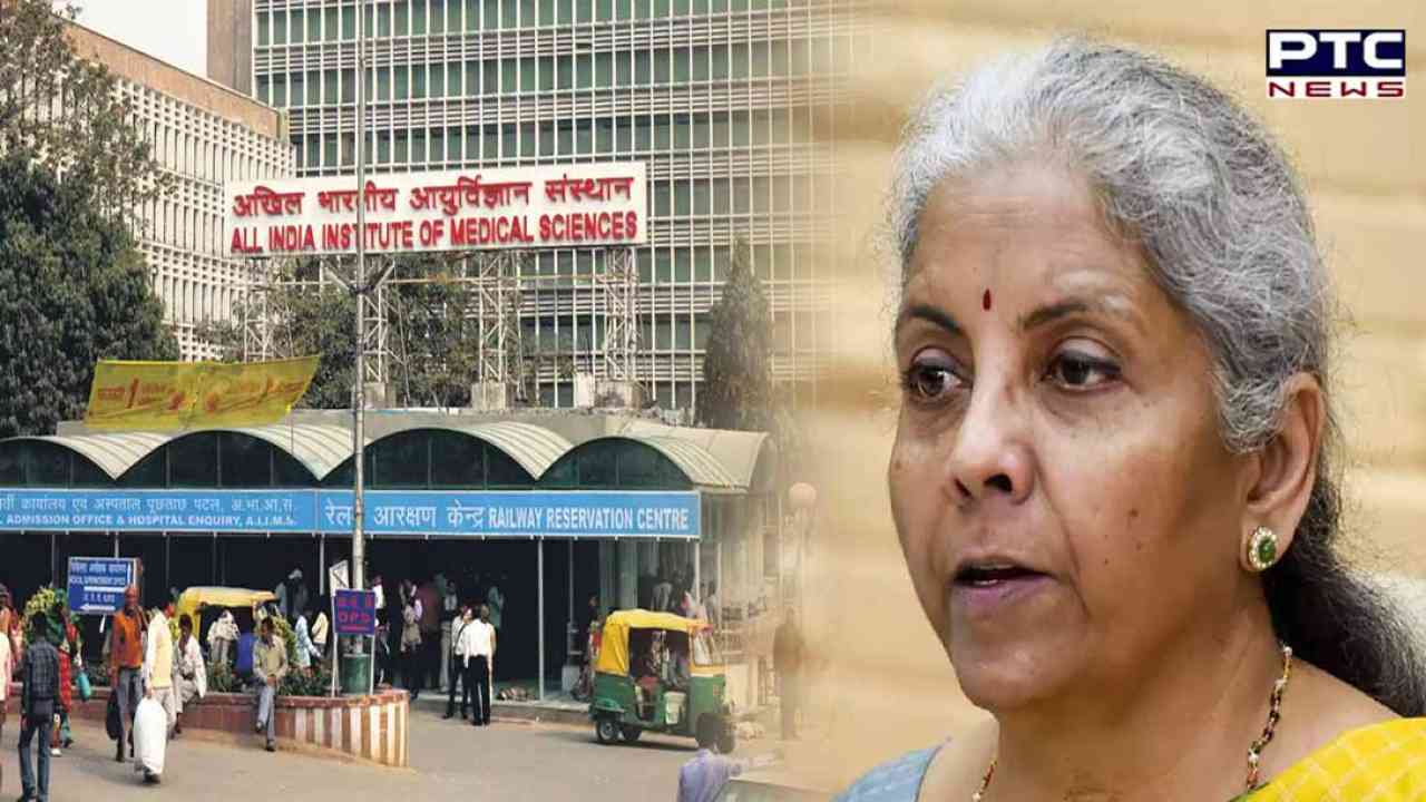 Delhi: Finance Minister Nirmala Sitharaman admitted to AIIMS