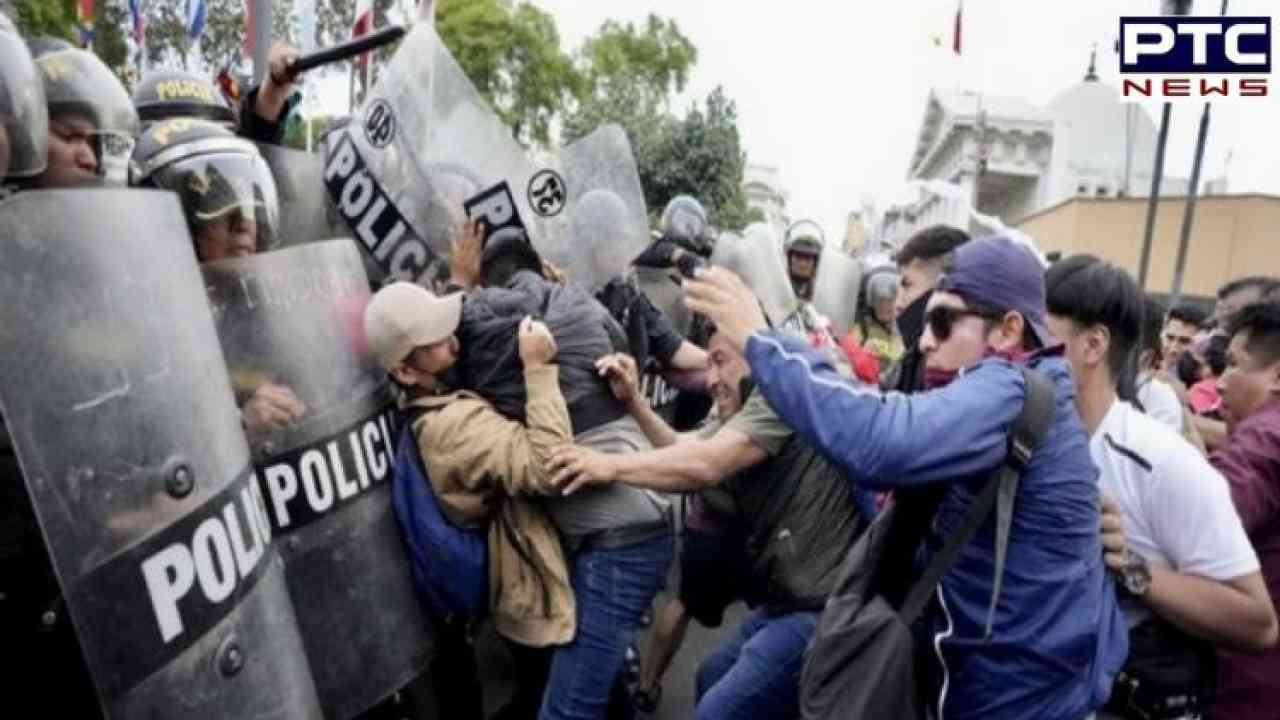 Peru protests: Clashes between protesters, police leave 20 injured