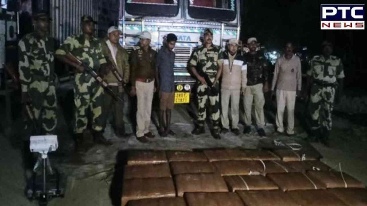 Smuggling bid foiled: Police seize 400 kg of Ganja along Assam-Tripura border