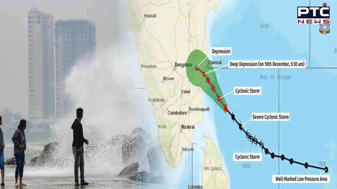Cyclone Mandous alert in Tamil Nadu; over 10 flights cancelled at Chennai airport