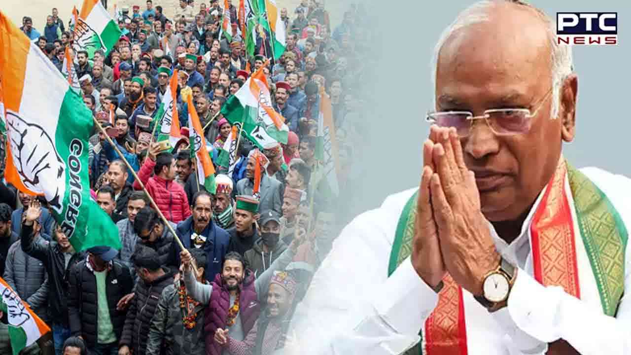 Example of what emerges when Cong fights unitedly: Kharge on victory in Himachal