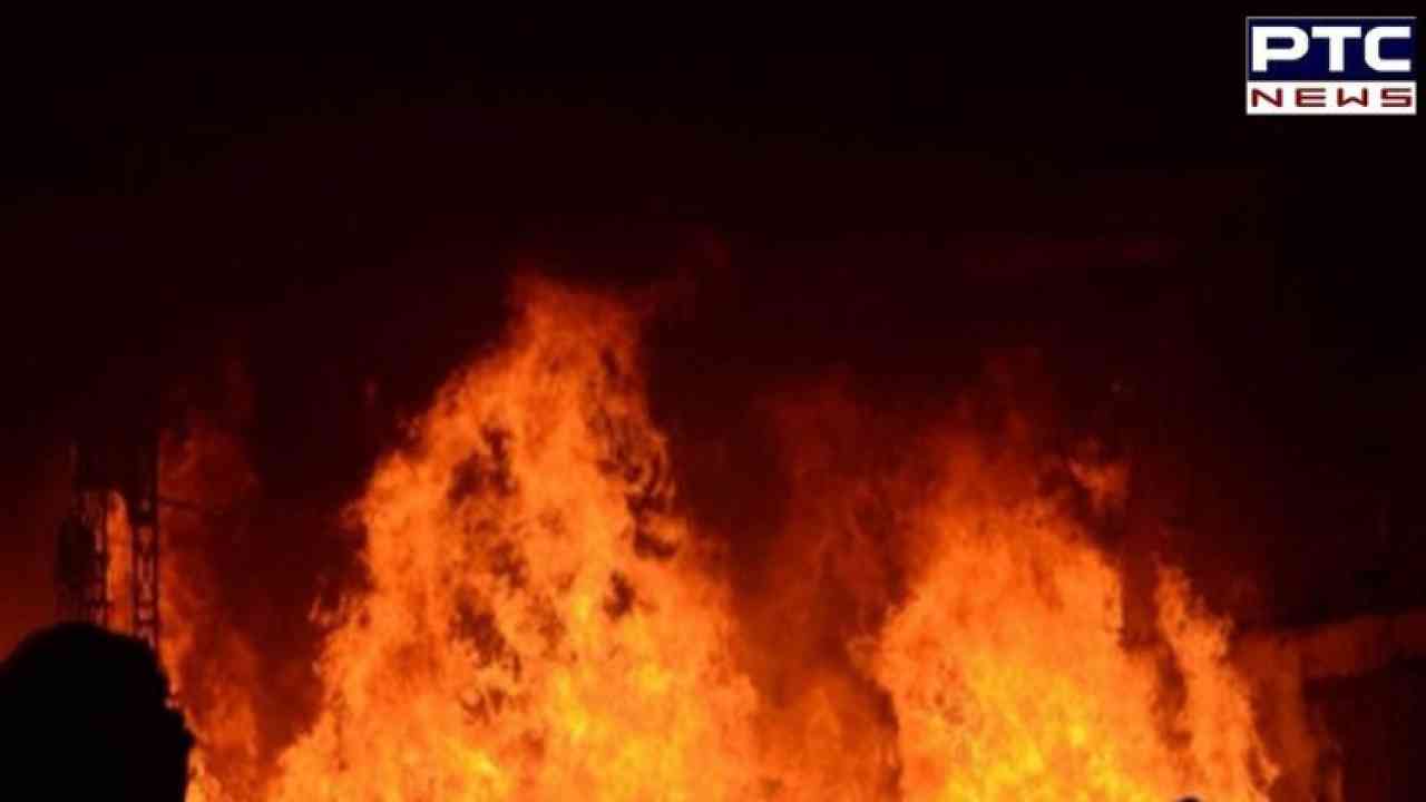 UP: Massive fire in Greater Noida building, 24 rescued safely