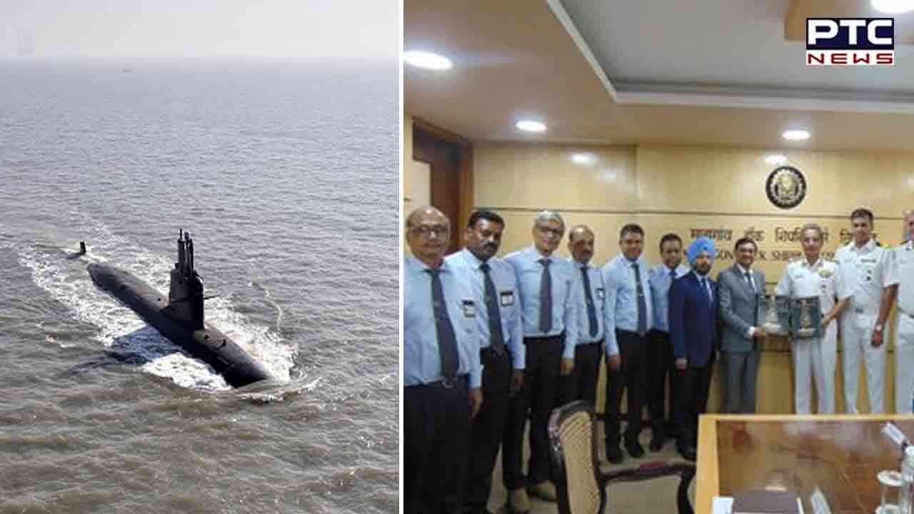 Indian Navy gets fifth Scorpene submarine 'Vagir'