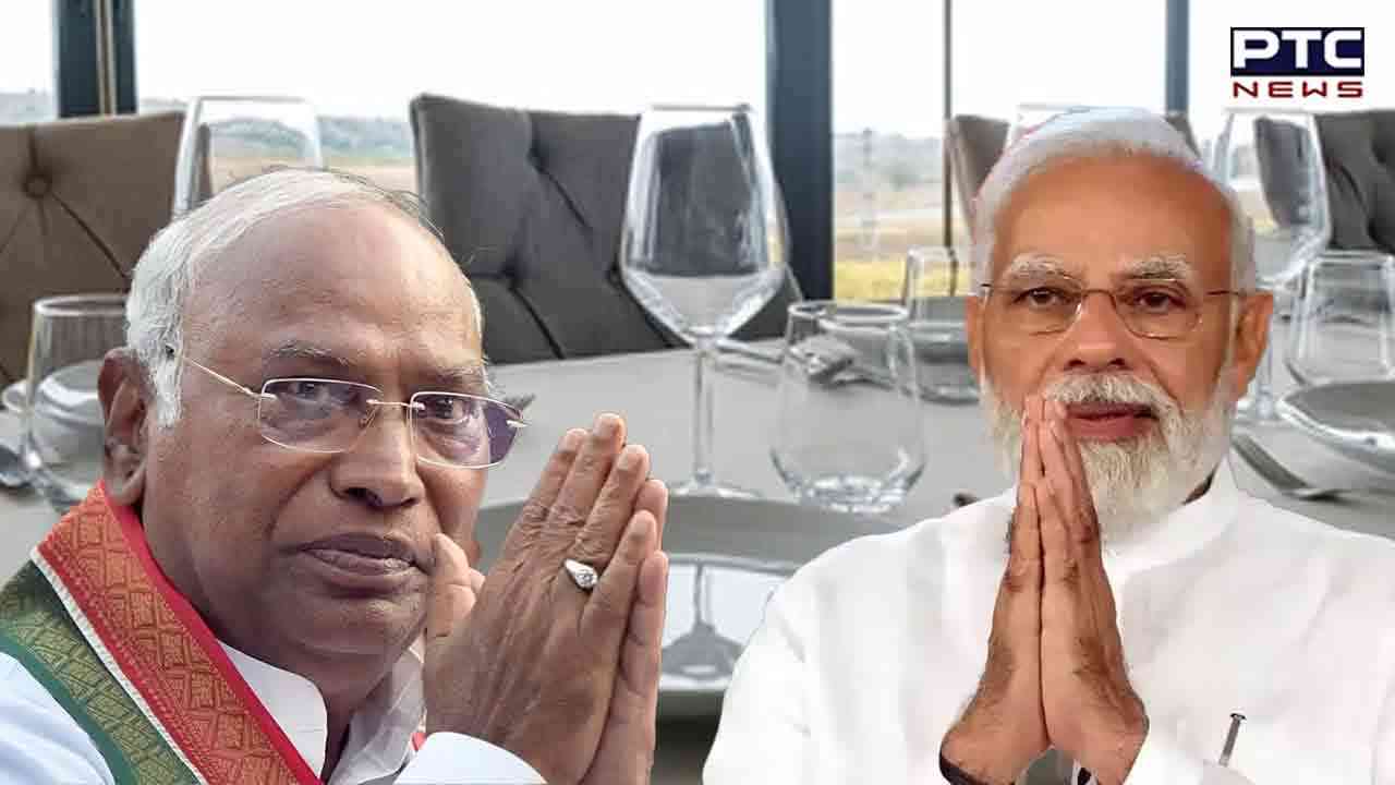 After Kharge's 'dog remarks', PM Modi, Cong chief, Rajnath Singh enjoy millet lunch at Parliament