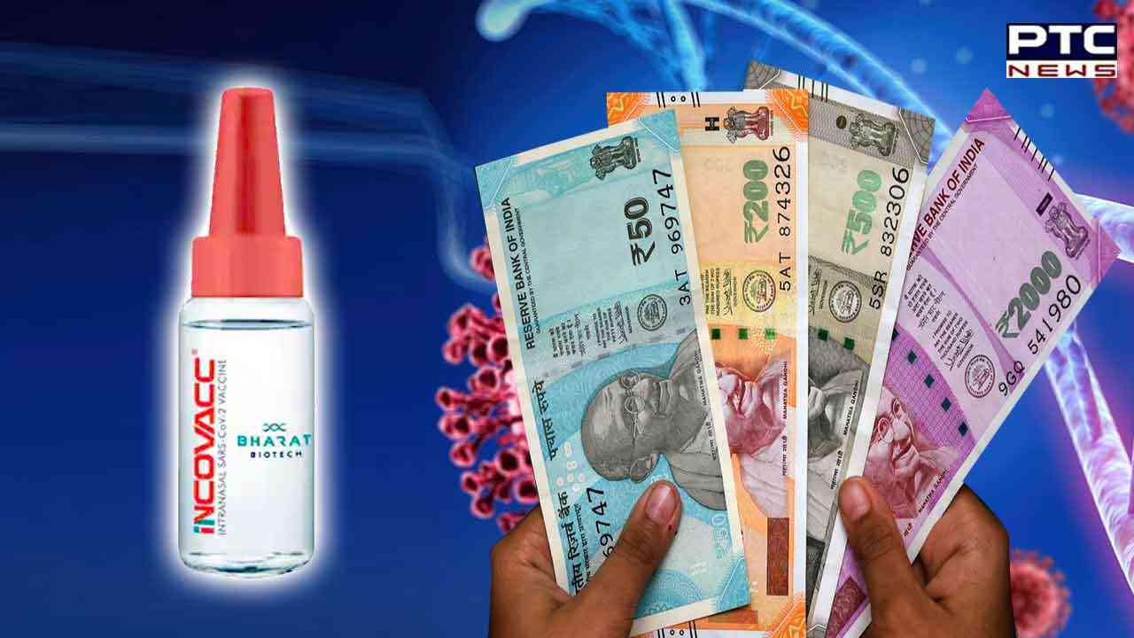 Covid 19: Bharat Biotech's nasal vaccine  iNCOVACC to cost Rs 800 for private hospitals, Rs 325 for govt