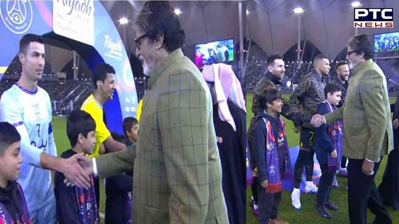 ‘What an evening’: Amitabh Bachchan after meeting  Cristiano Ronaldo, Lionel Messi in Riyadh