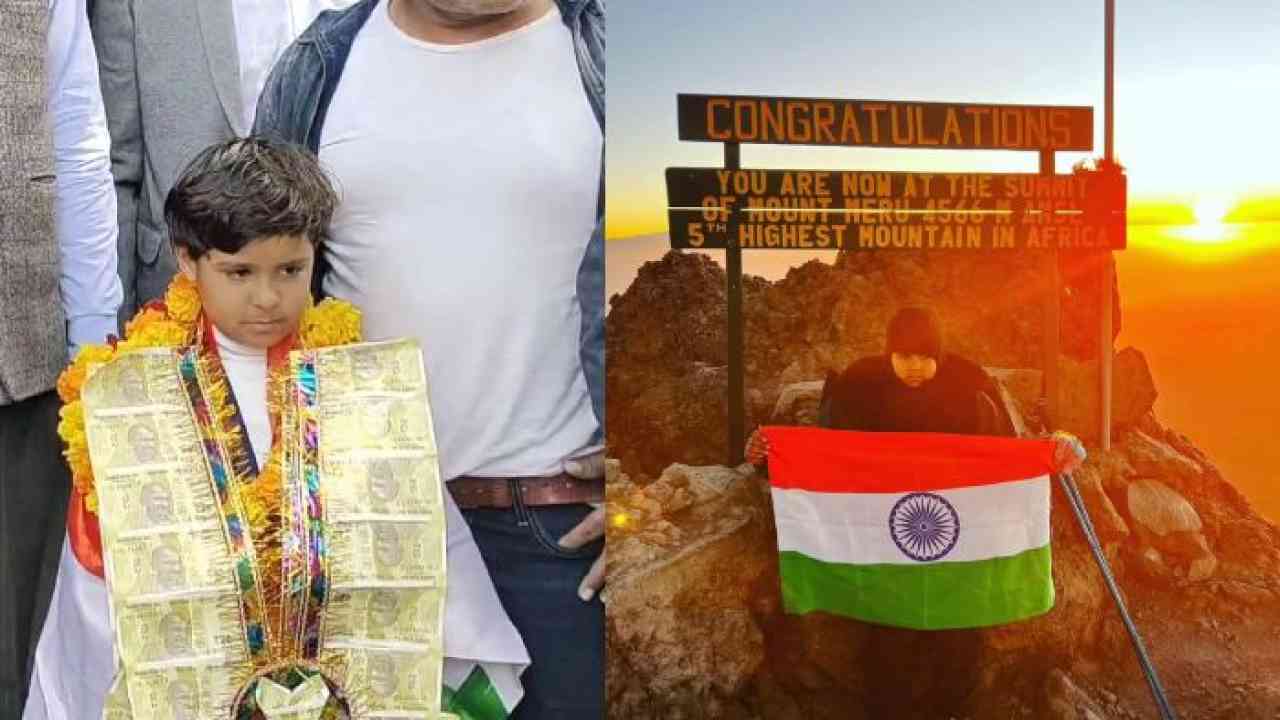 करनाल की छह साल की शियाना ने 39 घंटे में फतेह की हजारों मीटर की पर्वत चोटियां, बनाया विश्व रिकॉर्ड