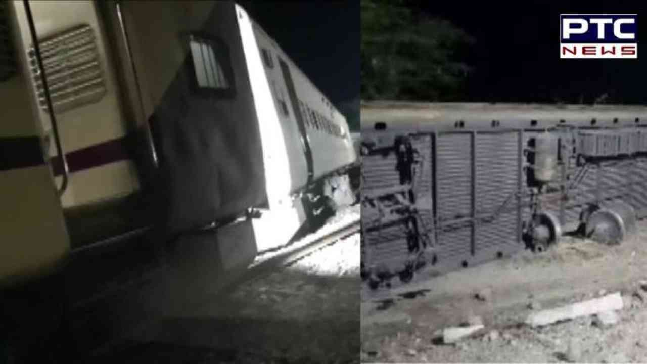 Eight coaches of passenger train derail in Rajasthan's Pali