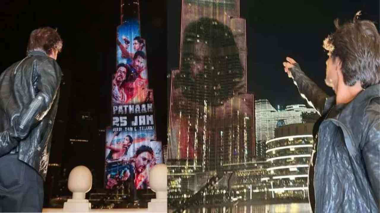 SRK brings his charm to Dubai, Burj Khalifa screens 'Pathaan' trailer