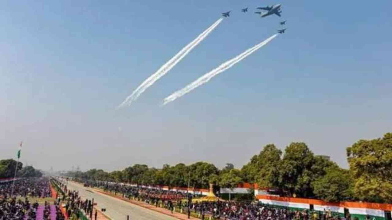 गणतंत्र दिवस पर इस बार 50 विमान दिखाएंगे करतब,  9 राफेल और नेवी के IL-38 समेत अन्य एयरक्राफ्ट होंगे शामिल