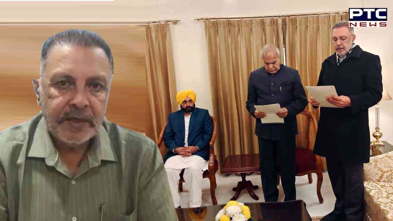 'Zero chance of me entering politics, then...' Dr Balbir Singh takes oath as Punjab Minister