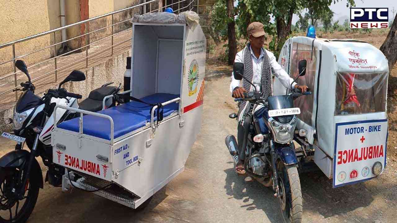 Maharashtra: ITDP launches ‘Bike Ambulance’ in Gadchiroli