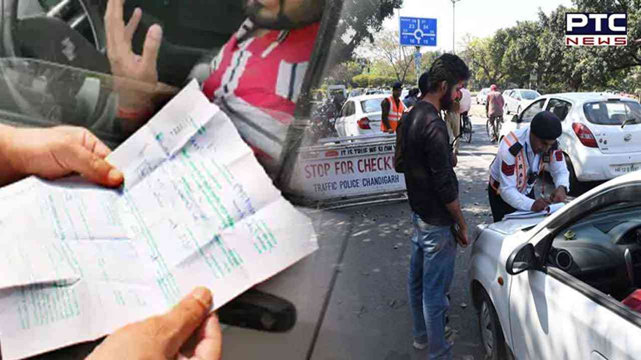 Chandigarh Traffic Police issue 1,317 challans on New Year's Eve