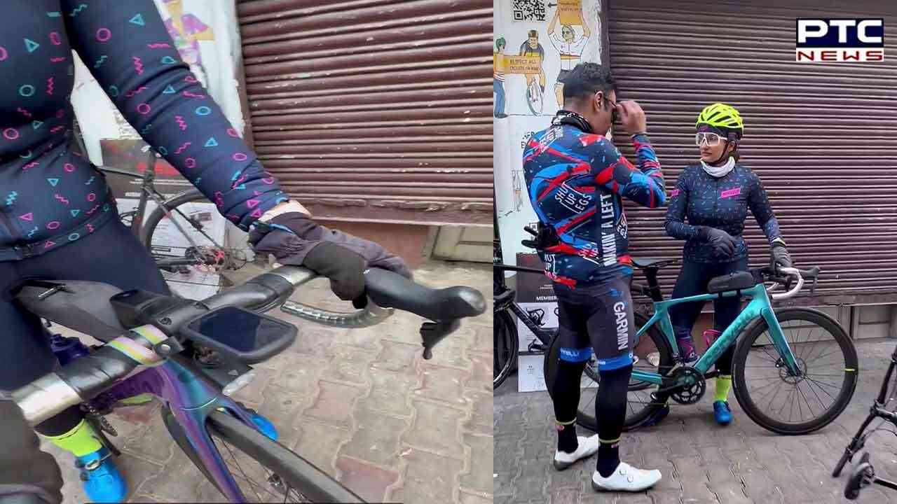 Viral: Woman rides Cervelo S5 bicycle worth Rs 8.5 lakh; netizens say, ‘Itne me toh Brezza aa jaye’