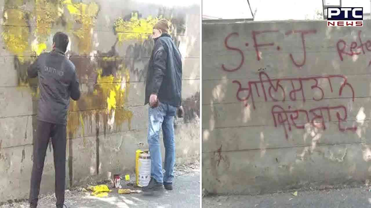 Delhi Police arrest two in Vikaspuri Khalistan graffiti case