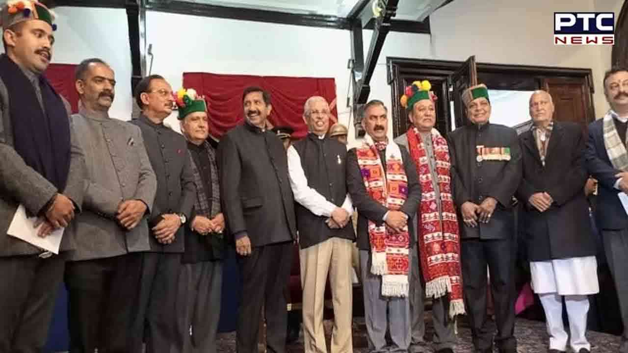 Himachal Governor administers oath to seven Cabinet rank Ministers