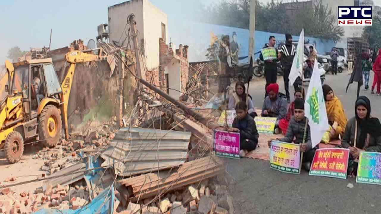 Latifpura demolitions: Residents stage dharna at PAP Chowk