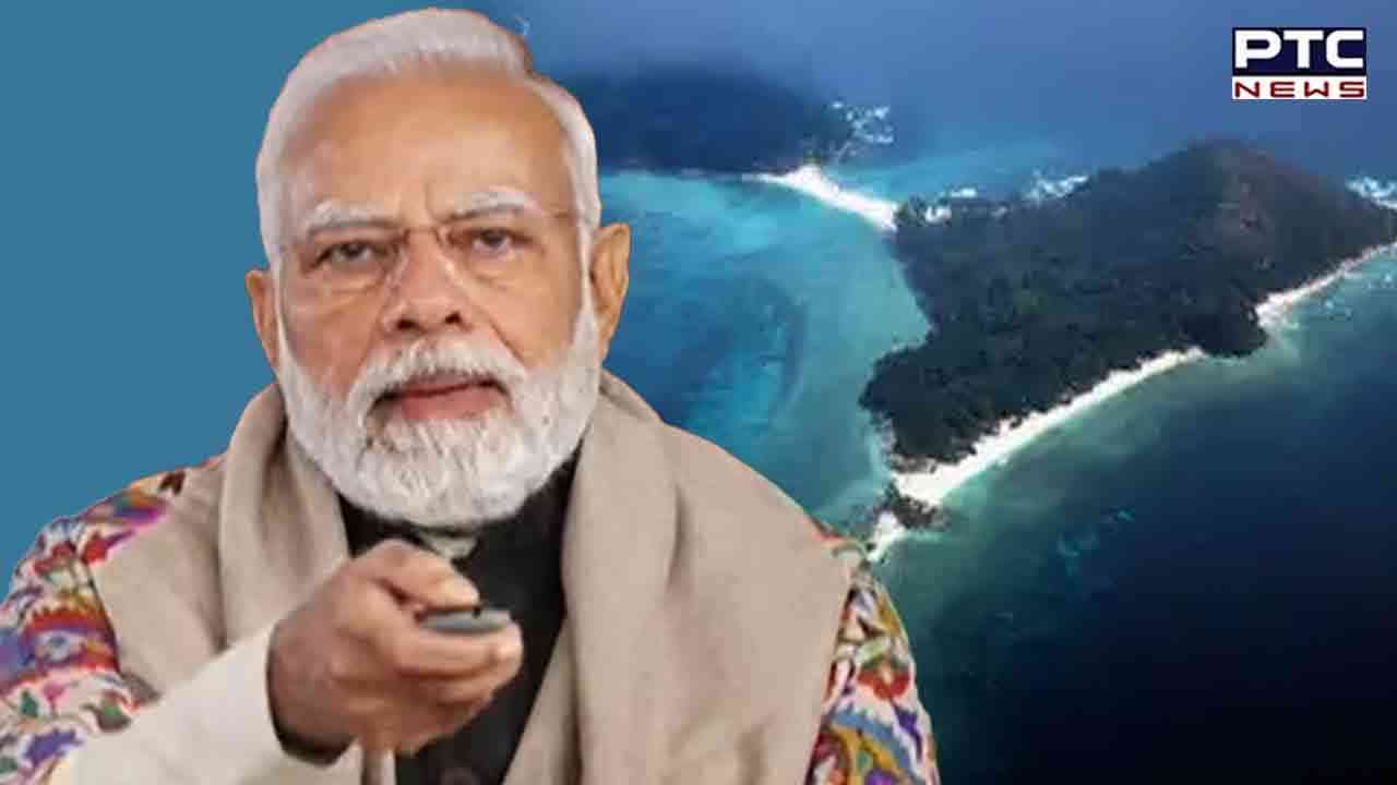 'This land of Andaman is land where Tricolour was hoisted for first time', says PM Modi