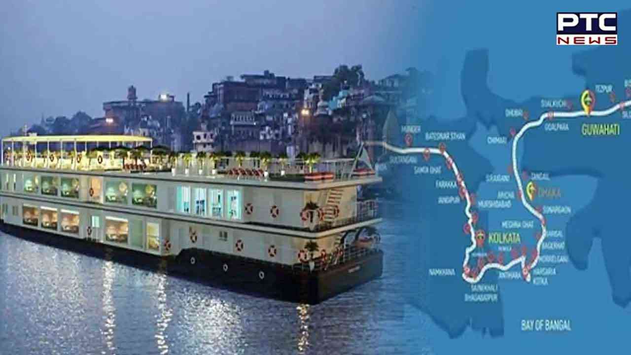 PM Modi flags off world's longest river cruise MV Ganga Vilas in Varanasi; see pics