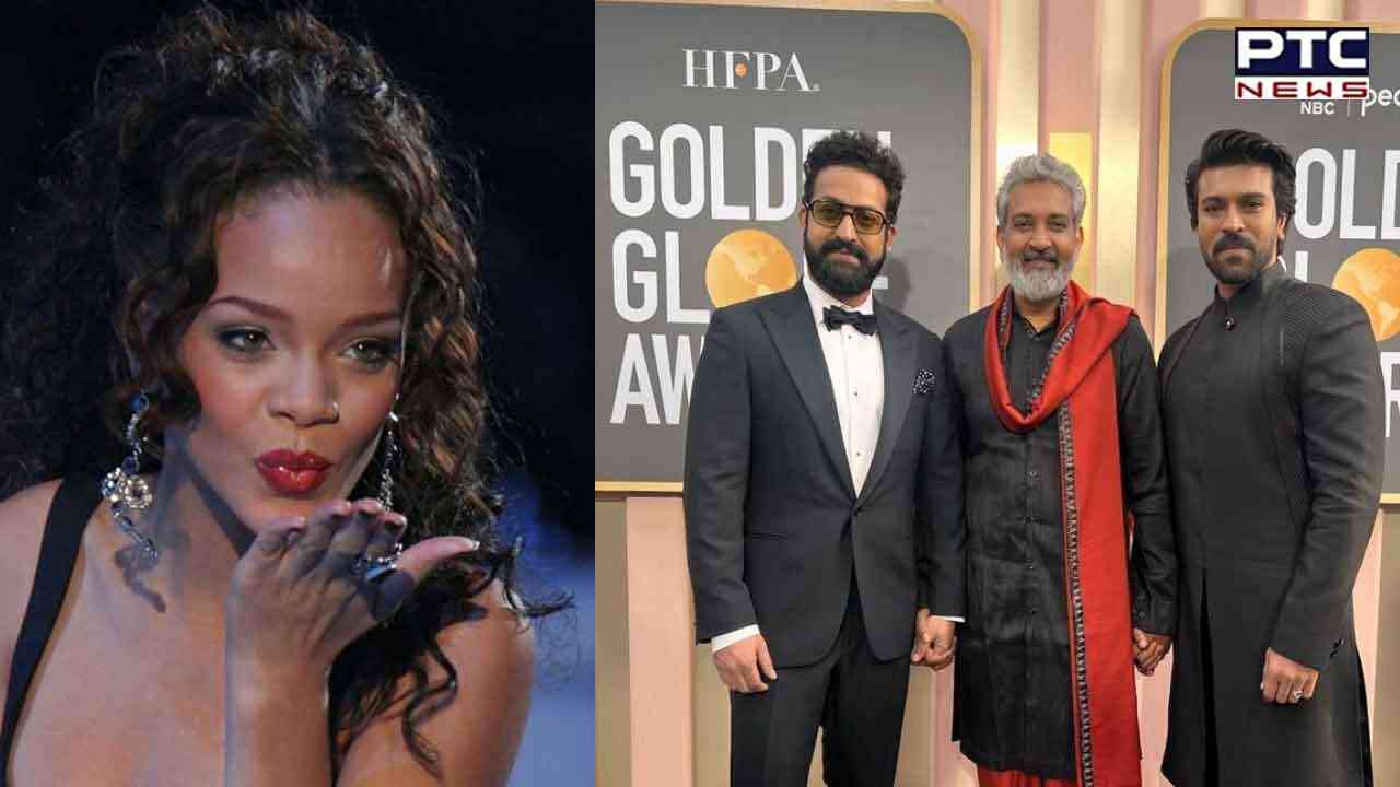 Golden Globe: Rihanna congratulates RRR team with flying kiss