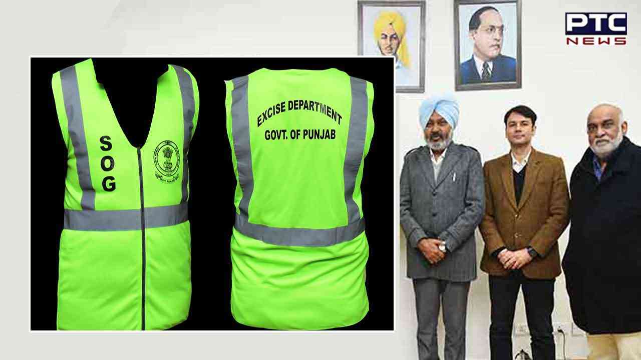 Punjab excise dept introduces special ‘jacket’ to ensure identification of officers during raids