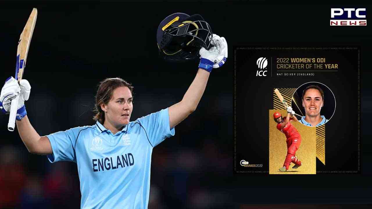 Nat Sciver named as ICC Women's ODI Cricketer of 2022