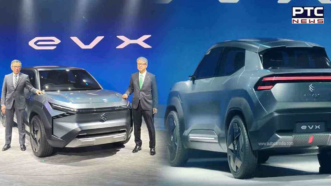 Auto Expo 2023: Suzuki Motor Corporation unveils Concept SUV ‘eVX’, offers 550 km of driving on single charge