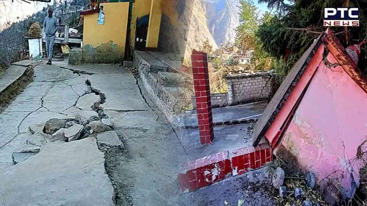 Uttarakhand’s Tehri Garhwal also witness cracks, landslide