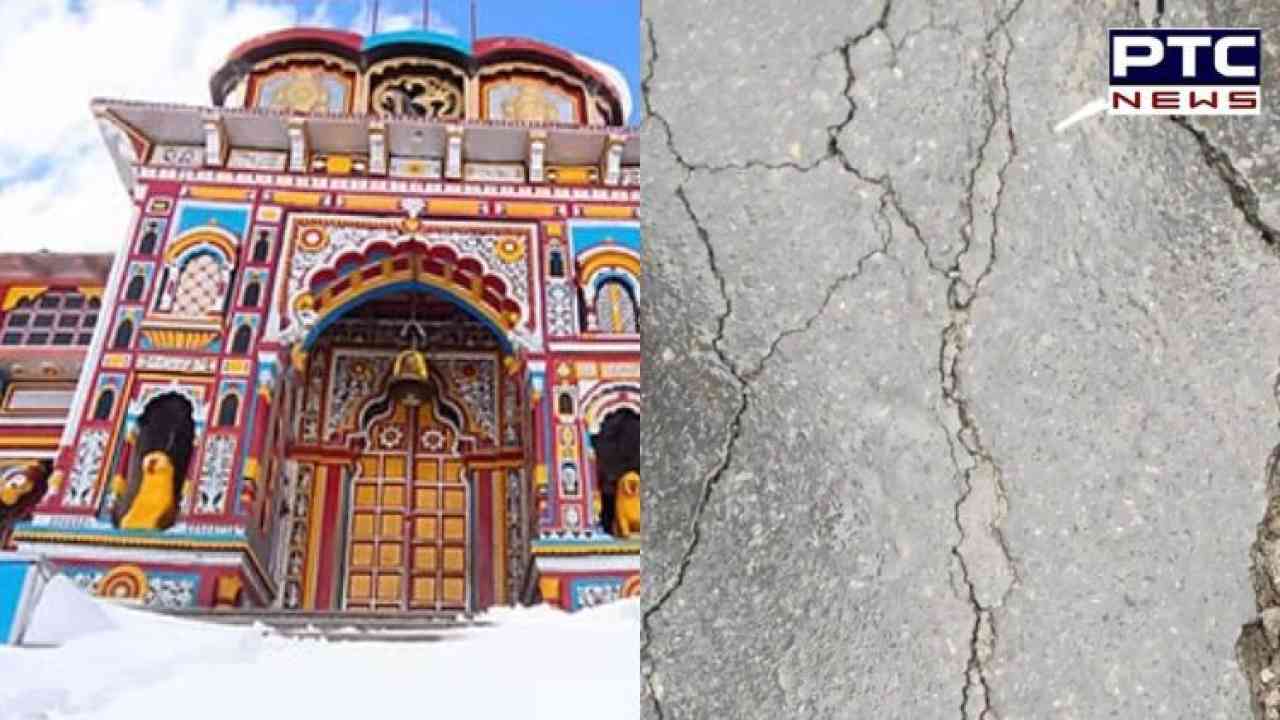 Fresh cracks reported on Badrinath highway amid weather alert for next two days