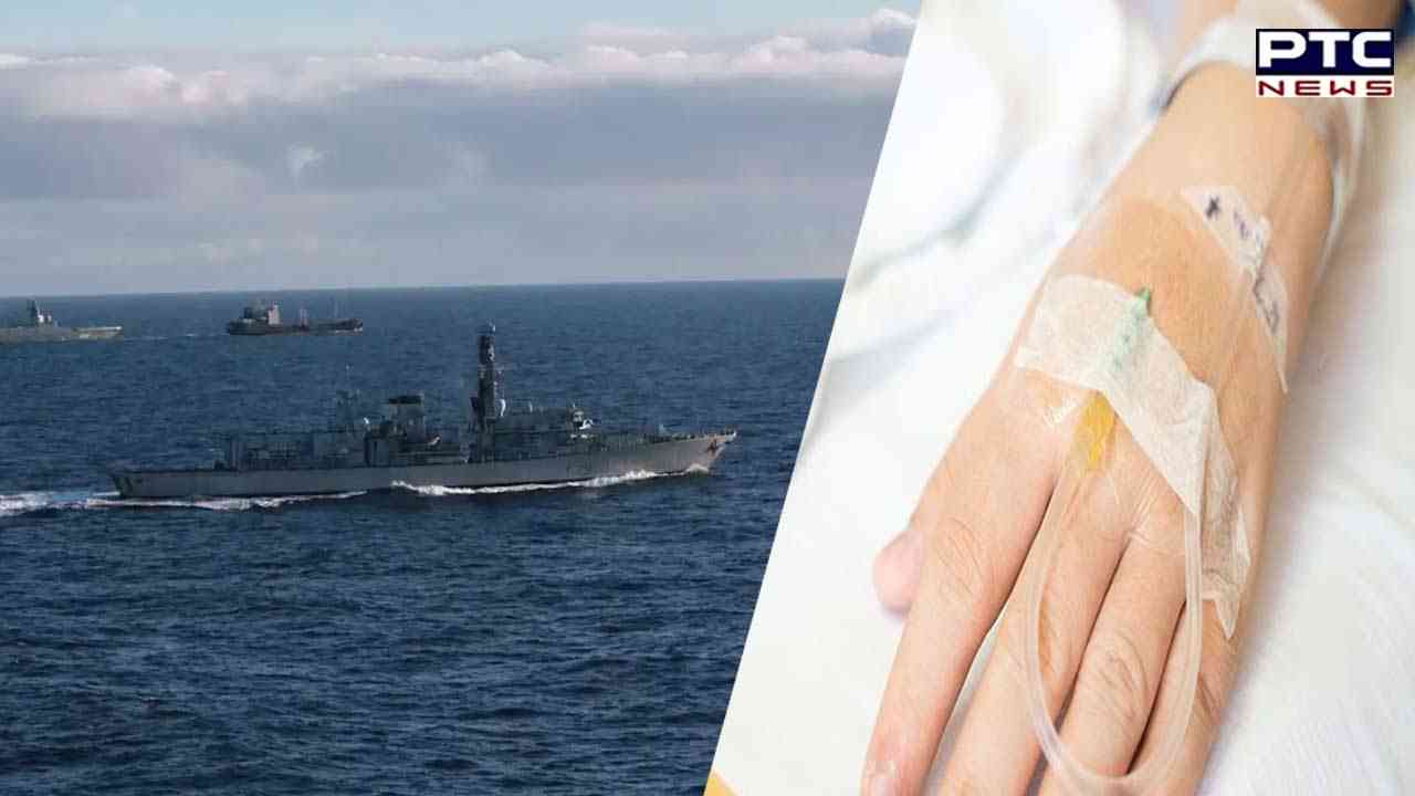 After drinking water on Royal Navy ship, sailors fall ill