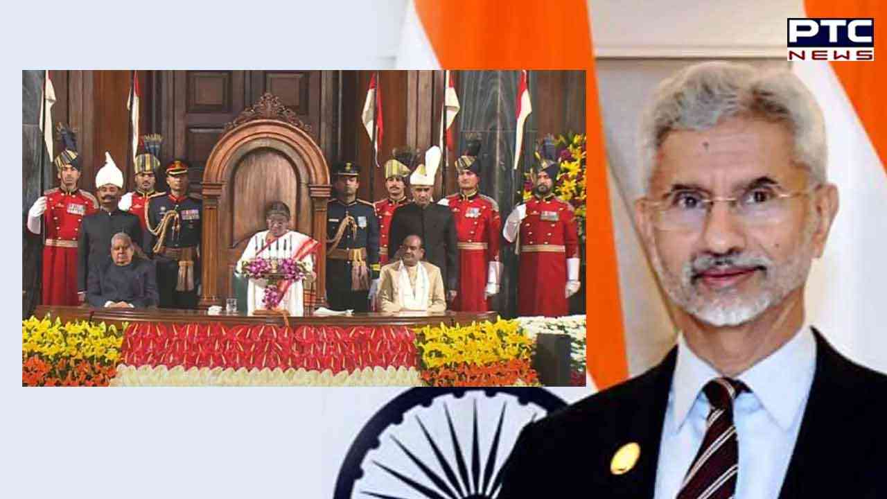 India is a provider of solutions ensuring basic facilities: EAM Jaishankar on President's address to parliament