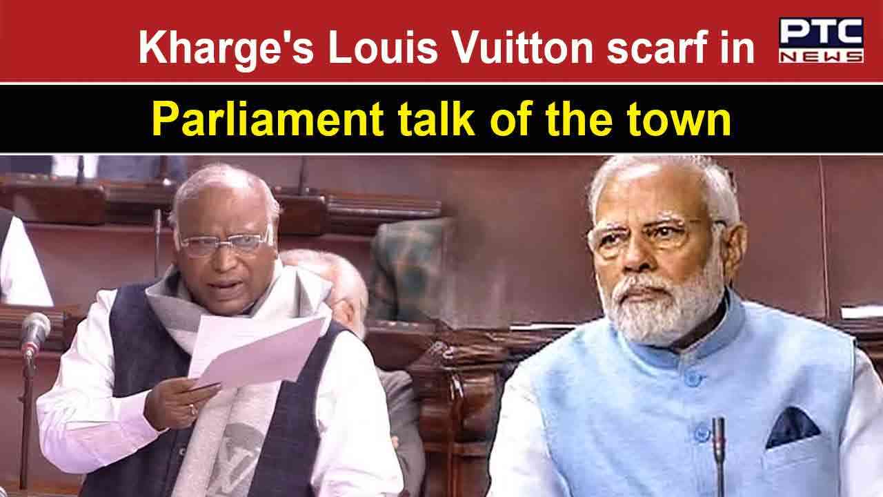 Kharge wears Louis Vuitton scarf, talks of poverty: BJP spokesman