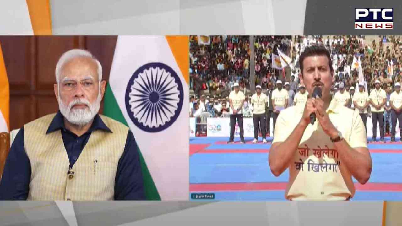 PM Modi encourages youngsters to pursue career in sports