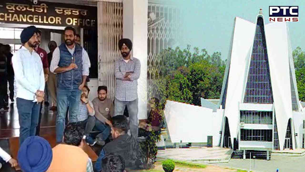 Murder at Punjabi University: Students protest outside VC office over 'security lapse' on campus