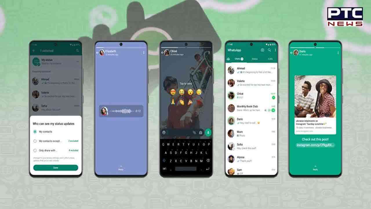 Now, you can record and share voice messages for up to 30 seconds on your WhatsApp status
