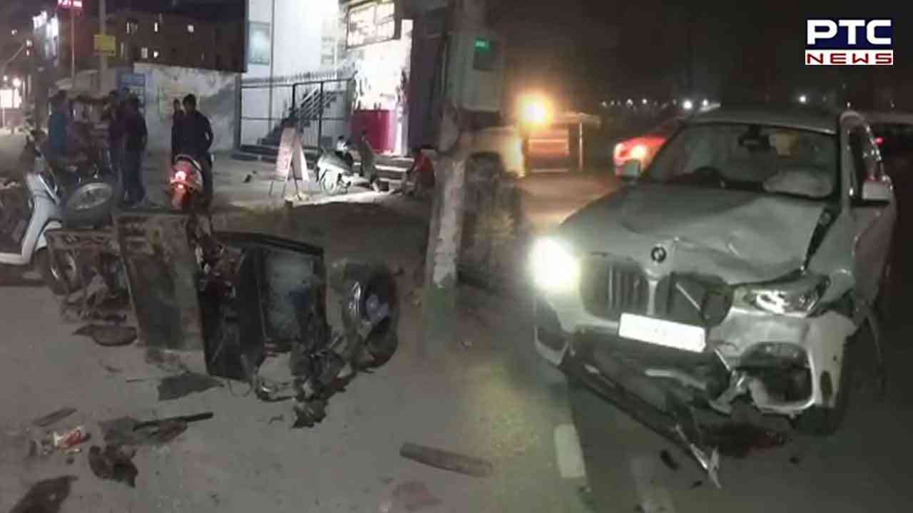 Drunk BMW Driver Hits Auto: BMW ਦੇ ਸ਼ਰਾਬੀ ਚਾਲਕ ਨੇ ਆਟੋ ਨੂੰ ਮਾਰੀ ਟੱਕਰ, 3 ਜ਼ਖਮੀ