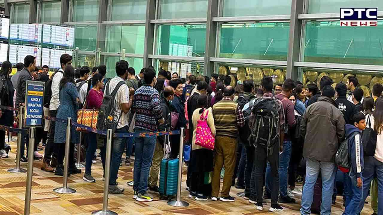 Passengers complain of long queues to get clear through immigration, security at Delhi airport
