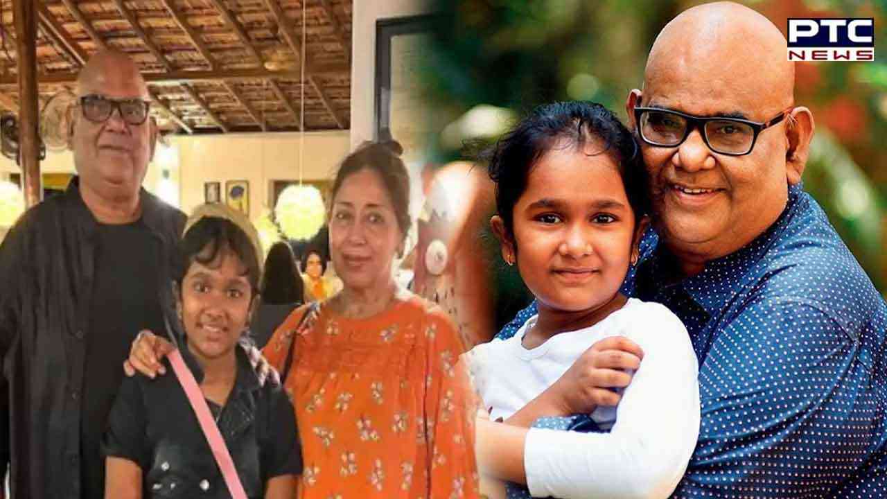 Satish Kaushik's old picture with daughter Vanshika leaves fans, friends emotional