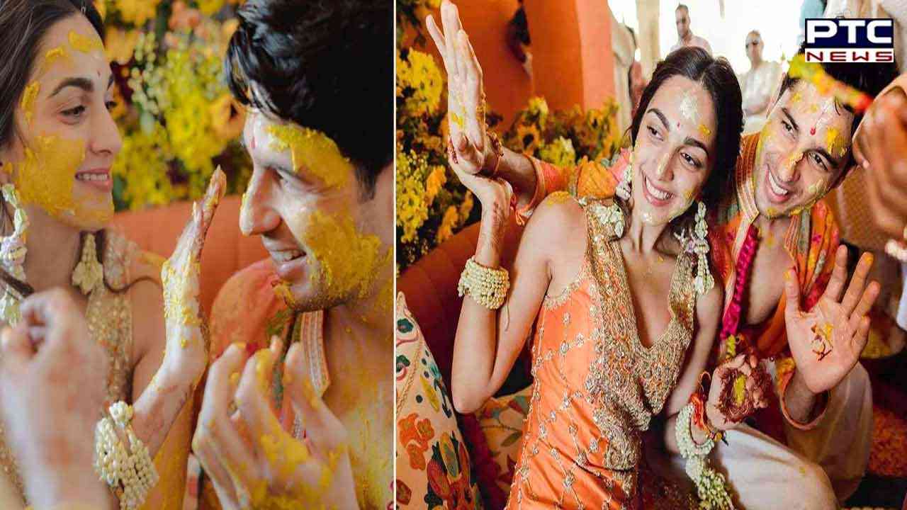 Holi 2023: Sidharth Malhotra shares glimpse from first celebrations wife Kiara Advani