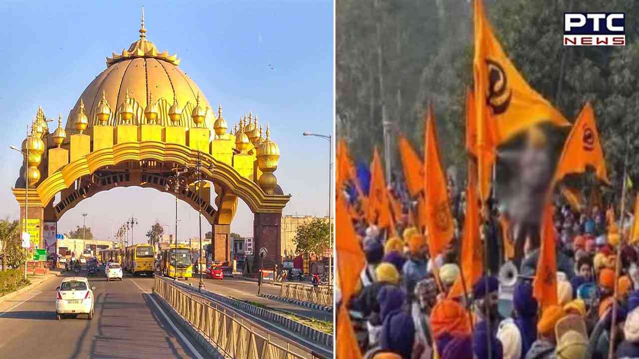 ਜੀ-20 ਸੰਮੇਲਨ ਦੌਰਾਨ ਕੌਮੀ ਇਨਸਾਫ ਮੋਰਚੇ ਨੇ ਅੰਮ੍ਰਿਤਸਰ ਦੇ ਗੋਲਡਨ ਗੇਟ ’ਤੇ ਕੀਤਾ ਰੋਸ ਮੁਜ਼ਾਹਰਾ