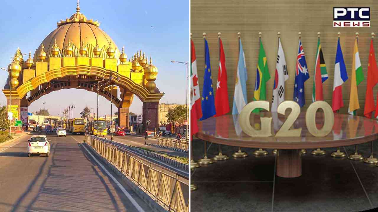 G-20 summit in Amritsar: ਅੰਮ੍ਰਿਤਸਰ 'ਚ G-20 ਸੰਮੇਲਨ ਸ਼ੁਰੂ, ਸੀਐਮ ਭਗਵੰਤ ਮਾਨ ਨੇ ਕੀਤੀ ਸ਼ਿਰਕਤ