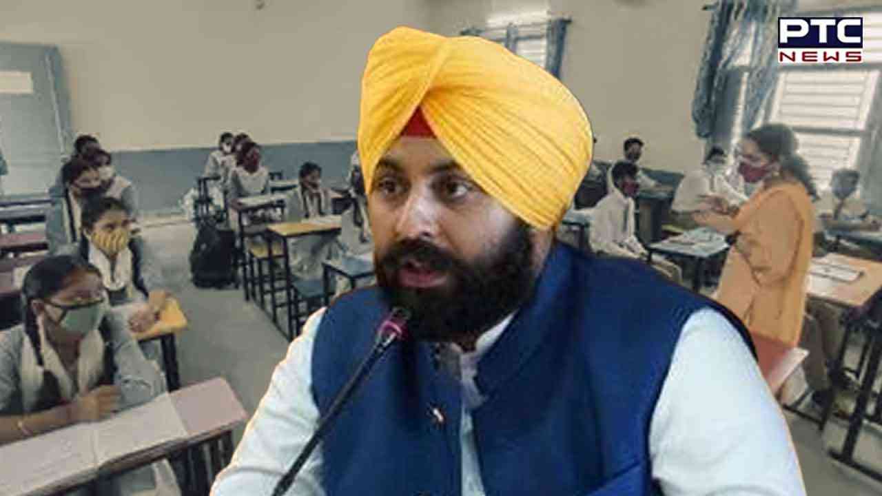 Harjot Singh Bains orders mega campaign to enroll students in govt schools from March 10